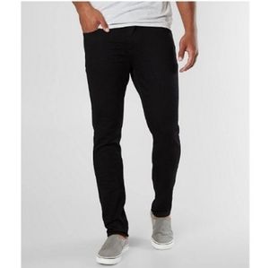 BKE Buckle Alec Skinny Black Low Rise Men's Jeans